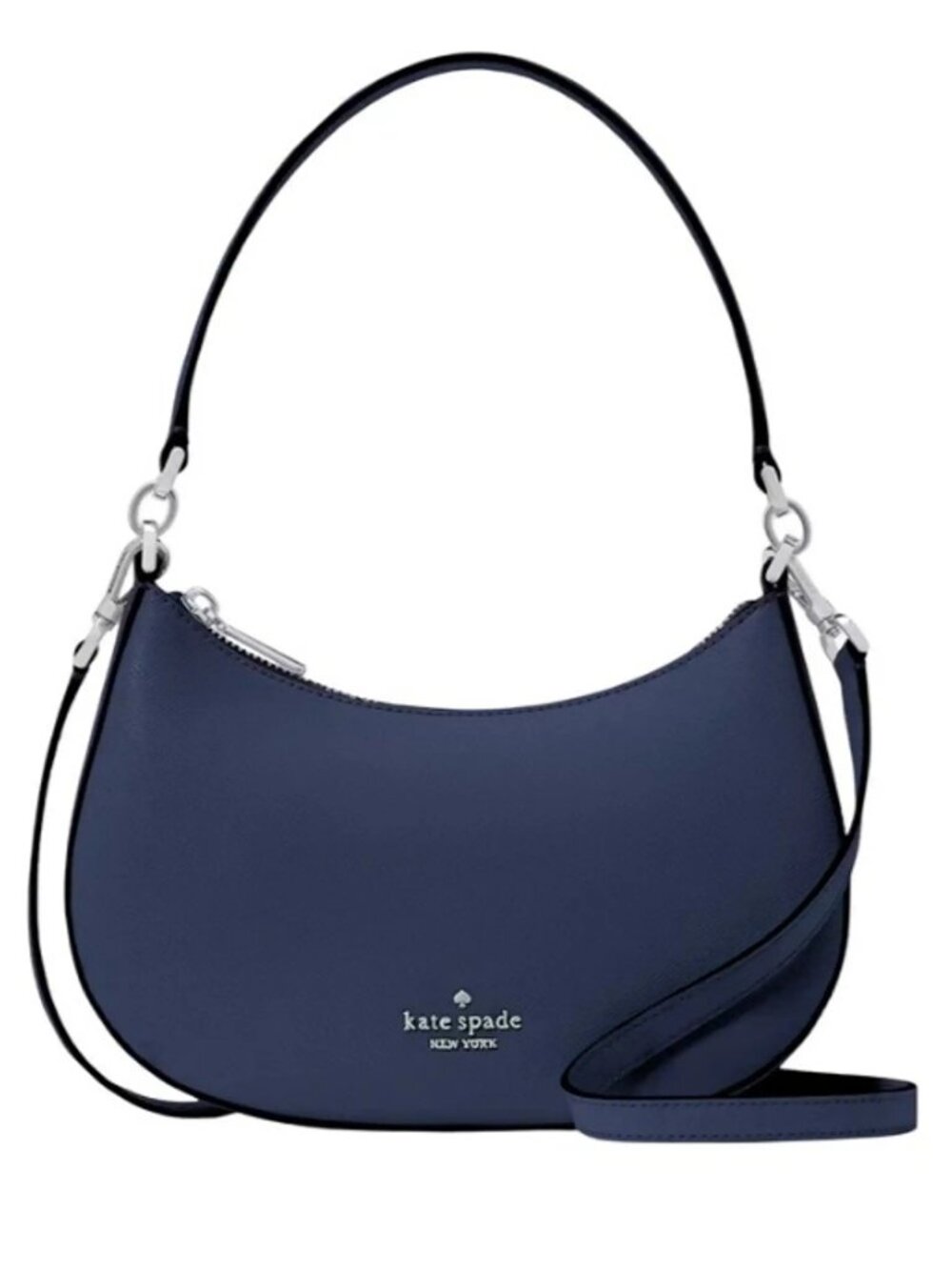 Kate Spade Paige Convertible Crossbody Bag Parisian Navy KK983